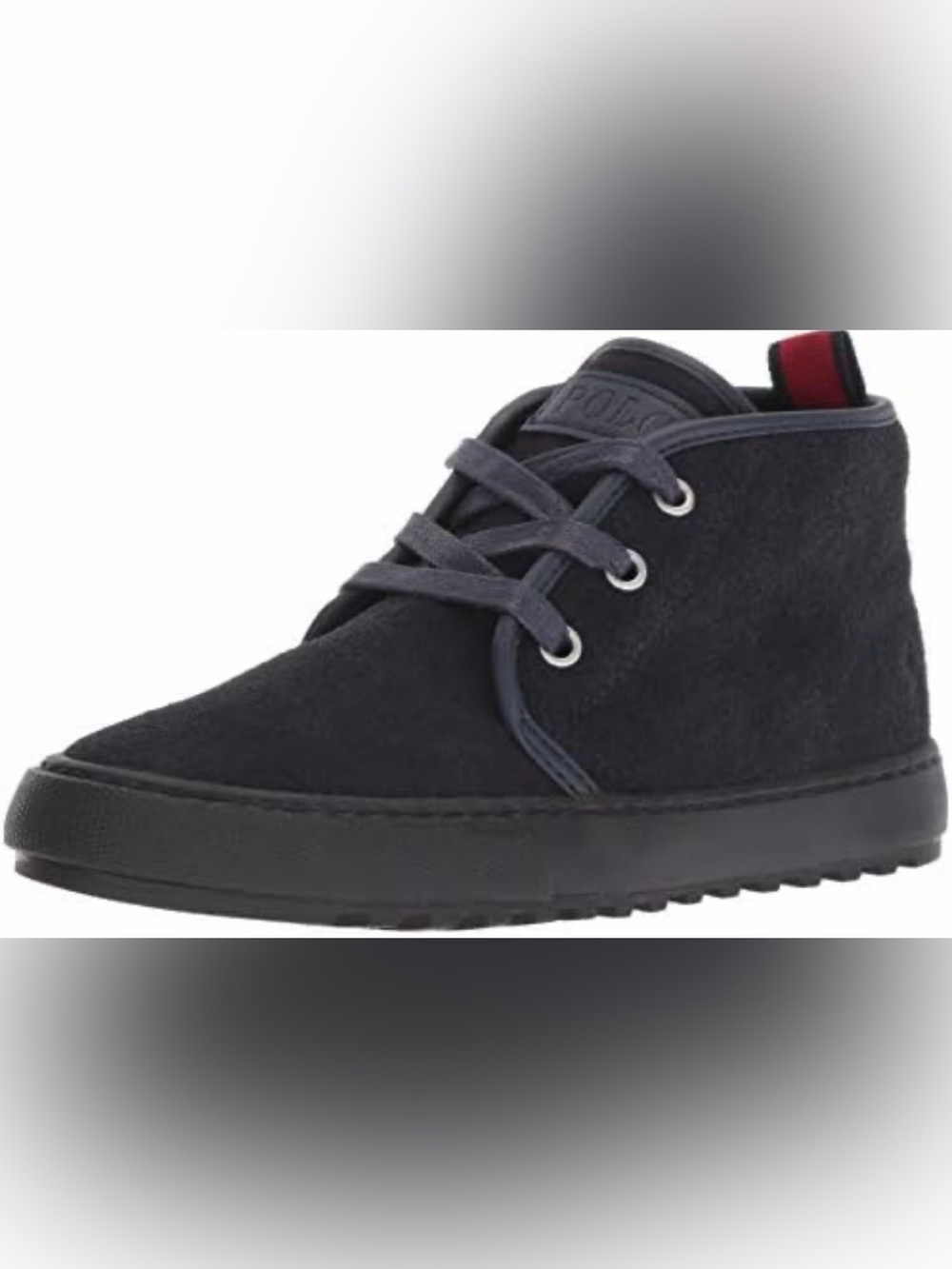 Polo by Ralph Lauren Dark Navy Suede kids Chett Sneaker Shoes